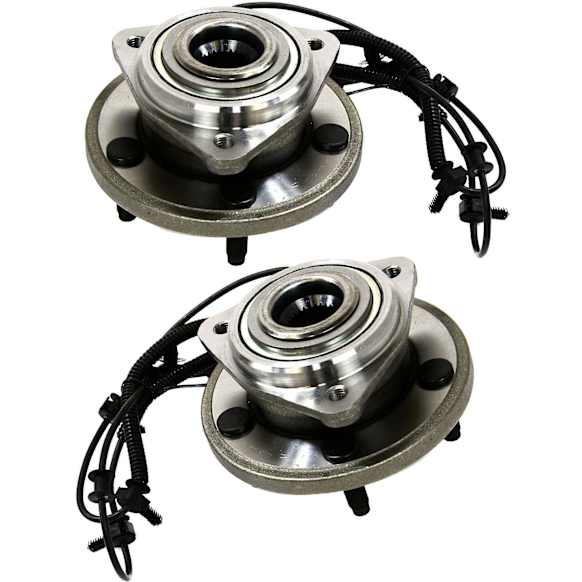 2006 Jeep Commander - Front Wheel Hub, 4WD, RWD, 5 Lugs, With Bearing, With Sensor