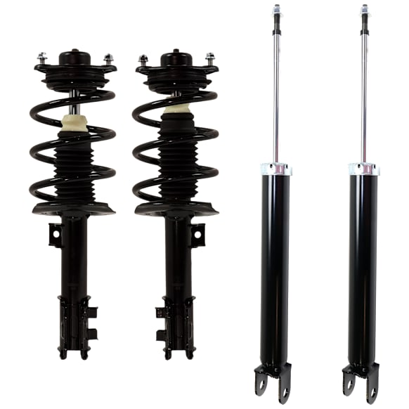 2011 Hyundai Sonata - Front and Rear, Driver and Passenger Side Shock and Fully Loaded Strut, Production Date Before July 22 2010, Without Factory Pro Kit