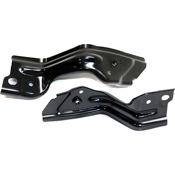Front, Driver and Passenger Side Bumper End, Primed Steel