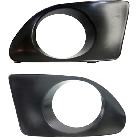 Front, Driver and Passenger Side Fog Light Trims, Primed, Canada Built Vehicle