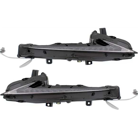 Driver and Passenger Side Driving Lights, LED Type