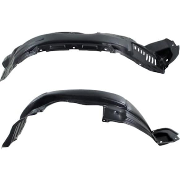 Front, Driver and Passenger Side, Fender Liner