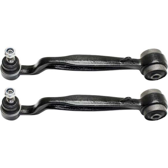 Front, Driver and Passenger Side, Lower, Frontward Control Arms
