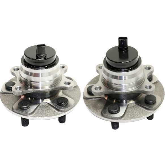 2007 Lexus LS460 L - Front Wheel Hub, 5 Lugs, With Bearing, With Sensor