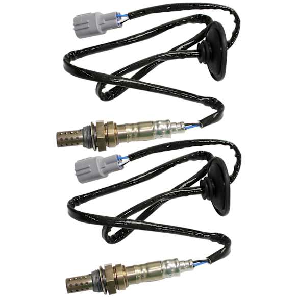 1996 Lexus LS400 - After Catalytic Converter, Driver and Passenger Si Oxygen Sensor, Engine Designation: 1UZFE, FI, Naturally Aspirated, GAS, Set of 2, 4-wire, 8 Cyl 4.0L