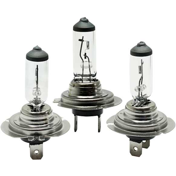 2004 Land Rover Discovery - Driver and Passenger Side H7 Headlight Bulb, For Models With Halogen Headlights, Except HID Headlights, High Beam or Low Beam, Set of 3