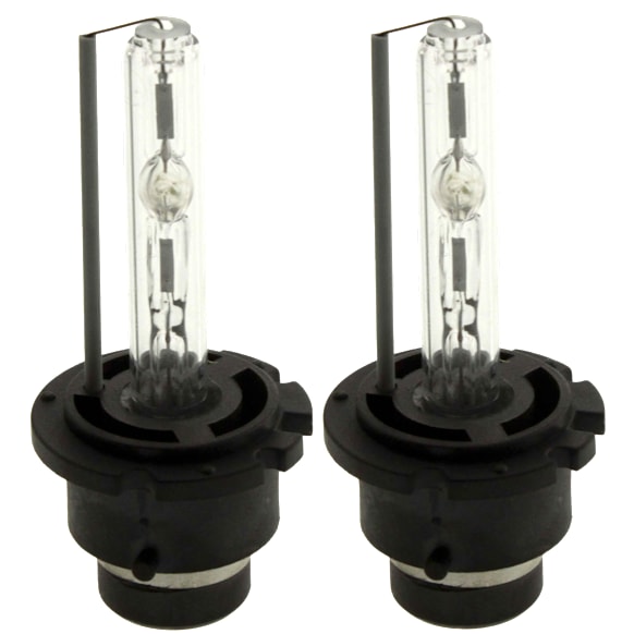 Driver and Passenger Side HID/Xenon D2S Headlight Bulb Low Beam, Set of 2