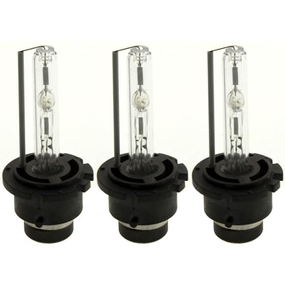 Driver and Passenger Side HID/Xenon D2S Headlight Bulb Low Beam, Set of 3