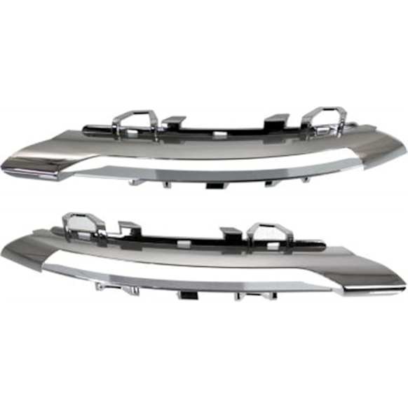 Daytime Running Light, Driver and Passenger Side, Chrome, with AMG Package