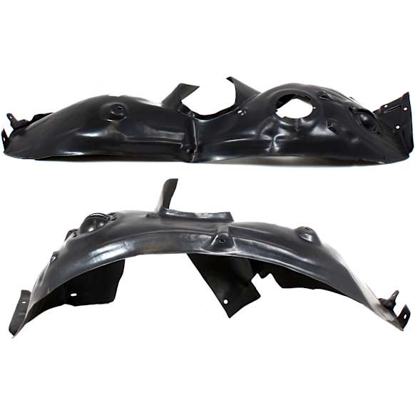 2015 Mini Cooper - Front, Driver and Passenger Side Fender Liner, 2-Door, Convertible, For Models Without John Cooper Works Package