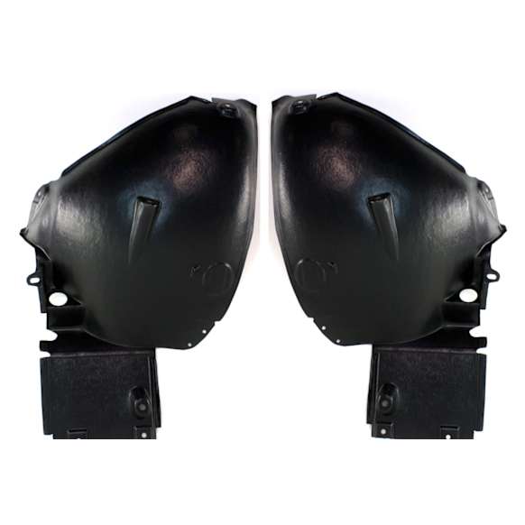 2007-2013 Mercedes Benz S550 - Front, Driver and Passenger Side, Rear Section, Fender Liner