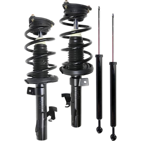 2012 Mazda 3 i - Front and Rear, Driver and Passenger Side Shock and Fully Loaded Strut