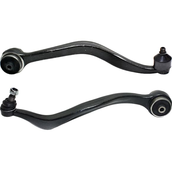 Front, Driver and Passenger Side, Lower, Rearward Control Arms