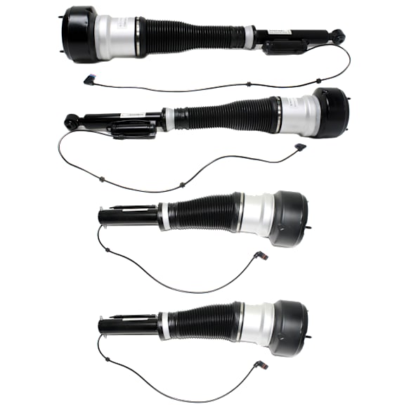 2013 Mercedes Benz S550 - Front and Rear, Driver and Passenger Side Air Strut, RWD,  With Air Suspension