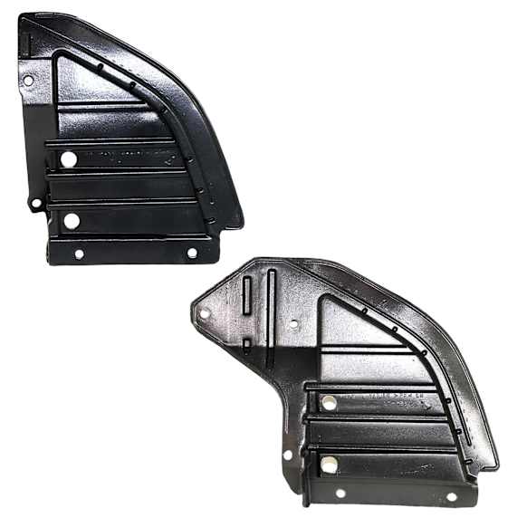 Front, Driver and Passenger Side Engine Splash Shields, Front Section