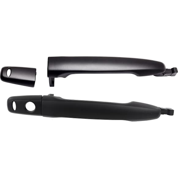 2012 Mitsubishi Lancer Evolution GSR - Front, Driver and Passenger Side Primed Exterior Door Handle, For Models With Smart Entry System, Without Sensor