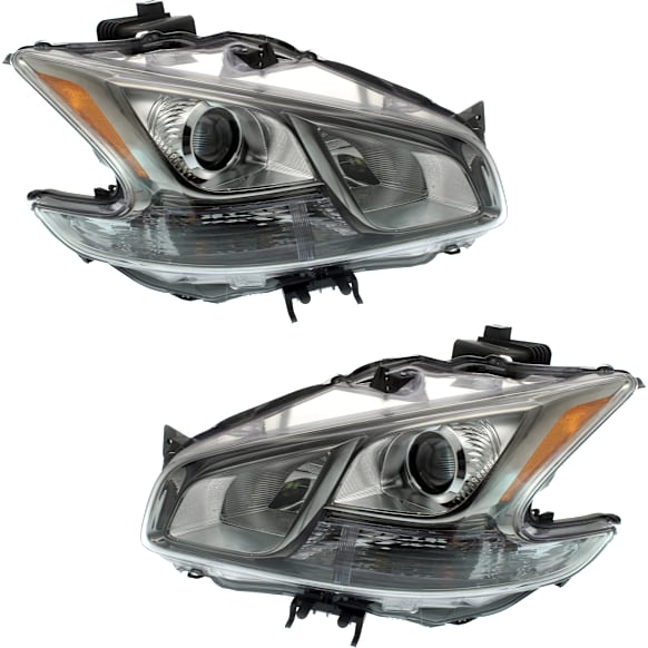 2011 Nissan Maxima - Driver and Passenger Side HID/Xenon Headlight, With bulb(s), For Model with Sport Package, OE Replacement