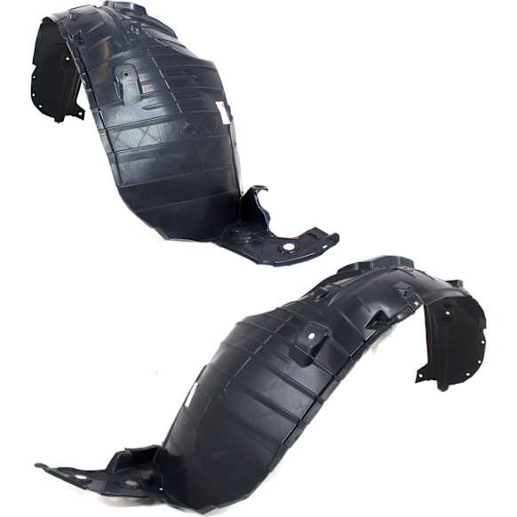 2013 Nissan Rogue - Front, Driver and Passenger Side Fender Liner