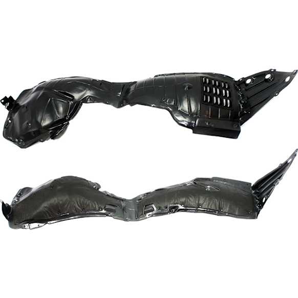 2013 Nissan Altima Base - Front, Driver and Passenger Side Fender Liner, 4-Door, Sedan, Production Date From October 2012