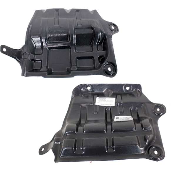 2015 Nissan Altima S - Set of 2 Front, Driver and Passenger Side Engine Splash Shield,  Includes (2) Engine Splash Shield