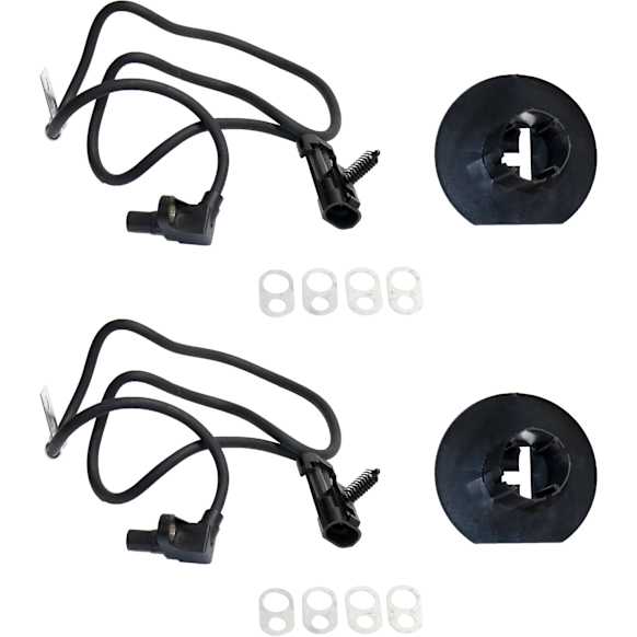 Front, Driver and Passenger Side ABS Speed Sensors