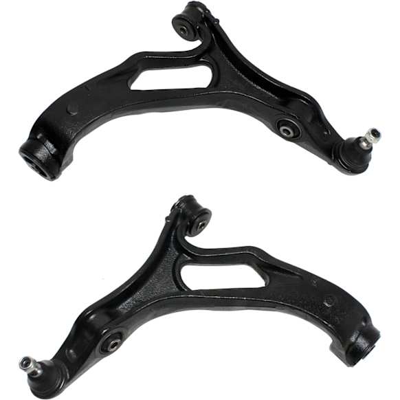 Front, Driver and Passenger Side, Lower Control Arms, With Ball Joints