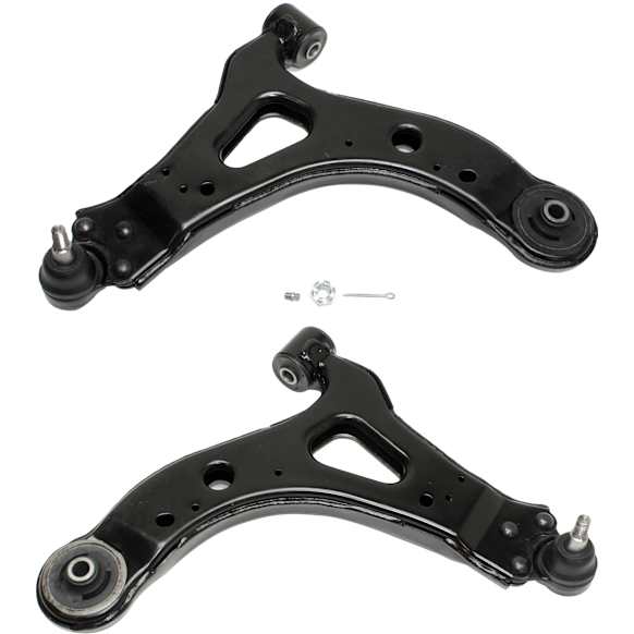 Front, Driver and Passenger Side, Lower Control Arms