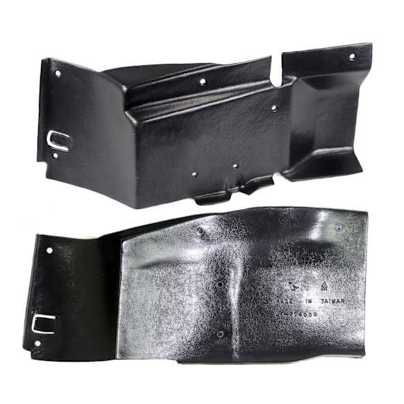 Driver and Passenger Side Engine Splash Shields