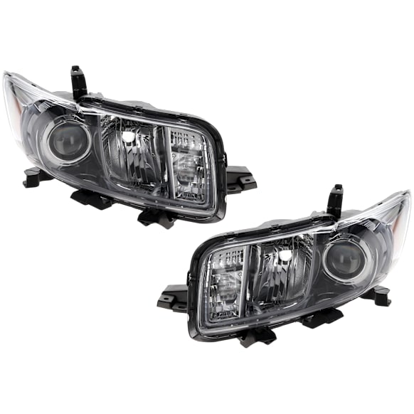 2008 Scion xB - Driver and Passenger Side Halogen Headlight, Without bulb(s), OE Replacement