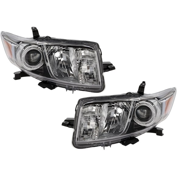 2015 Scion xB - Driver and Passenger Side Halogen Headlight, Without bulb(s), OE Replacement