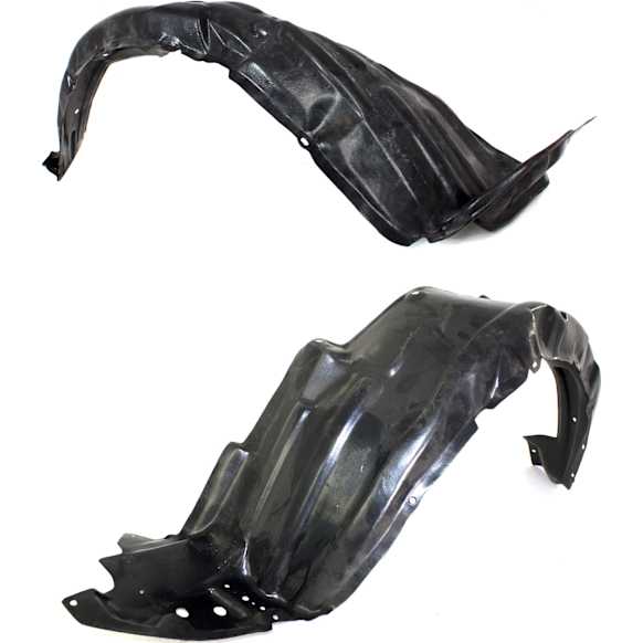 2008 Scion xB Base - Front, Driver and Passenger Side Fender Liner