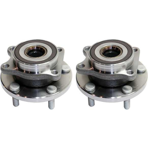 2015-2020 Subaru Outback - 2-Wheel Set Front, Driver and Passenger Side Wheel Hubs, With Bearing