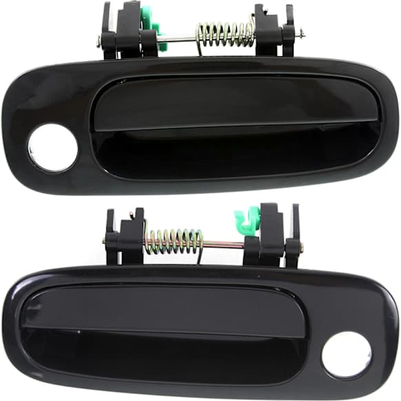 2006 Scion xB - Front, Driver and Passenger Side Primed Exterior Door Handle, With Key Hole, Wagon