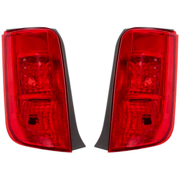2008 Scion xB - Driver and Passenger Side Halogen Tail Light, Without bulb(s), OE Replacement