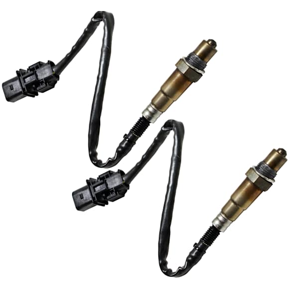 Before Catalytic Converter, Driver and Passenger Side Oxygen Sensor, Set of 2, 5-wire