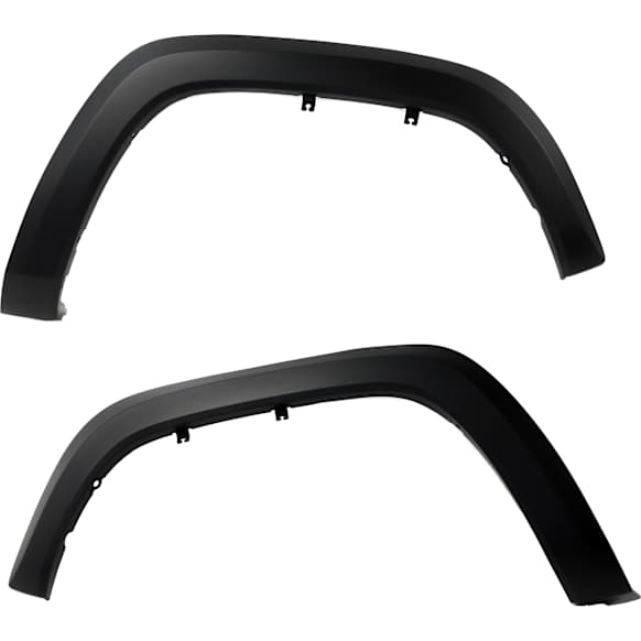 2019 Toyota Tacoma - Front, Driver and Passenger Side, Fender Flares, Textured Black