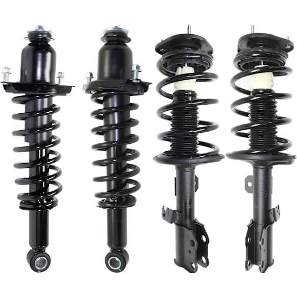 2003 Pontiac Vibe - Front and Rear, Driver and Passenger Side Fully Loaded Strut, FWD