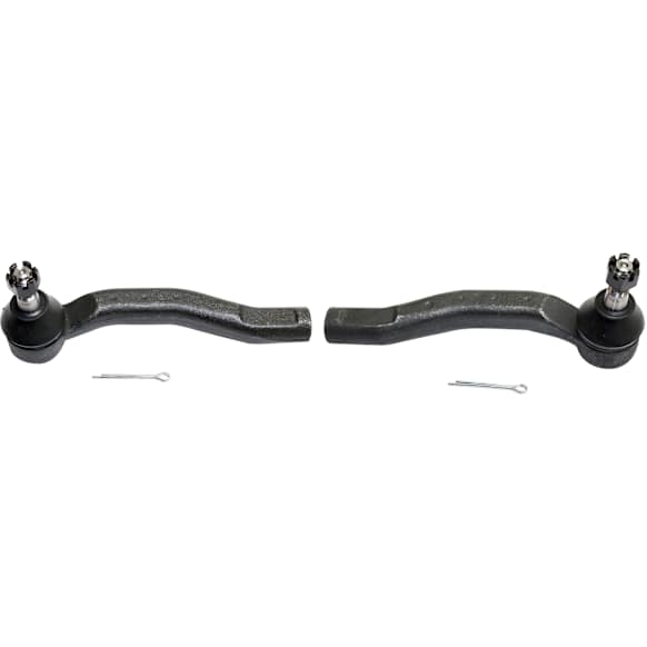 Front, Driver and Passenger Side, Outer Tie Rod Ends