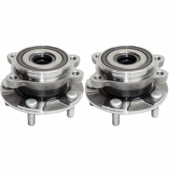 2008-2015 Scion xB - 2-Wheel Set Front, Driver and Passenger Side Wheel Hubs, With Bearing, 4 Cyl., 1.8/2.4/2.5L Engines
