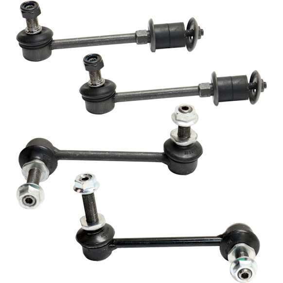 Front and Rear, Driver and Passenger Side Sway Bar Links