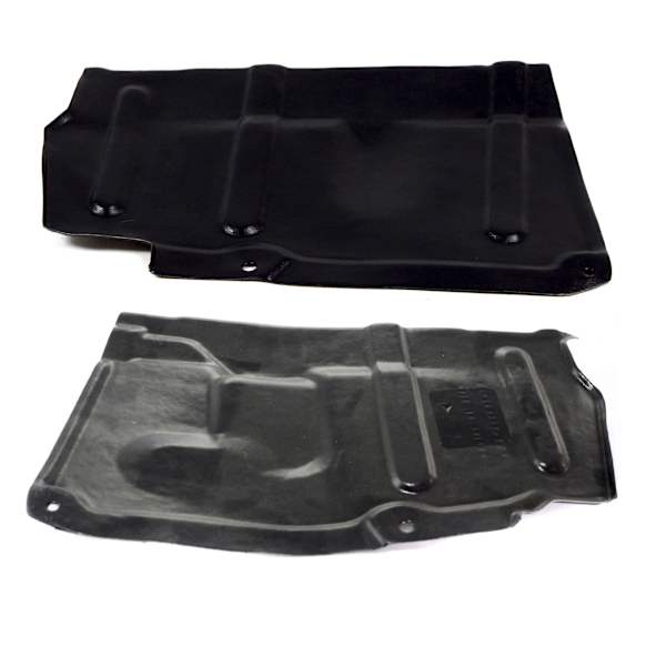 Front, Driver and Passenger Side Engine Splash Shields