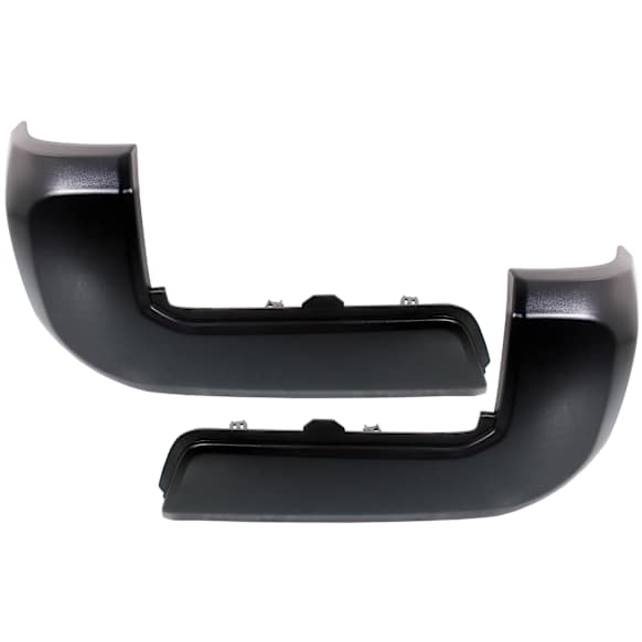 Driver and Passenger Side, Bumper End, Paint to Match, End Cap, Without Park Assist Sensor Holes, (Exc. Limited/TRD Pro Models)