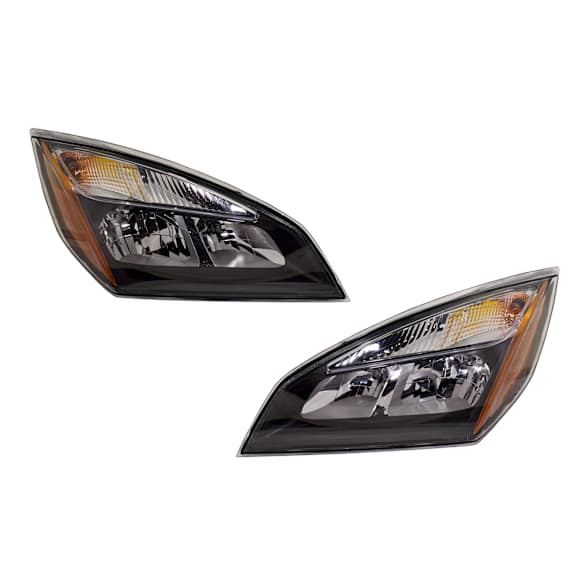 2019 Freightliner Cascadia - Driver and Passenger Side Halogen Headlight, With bulb(s), OE Replacement