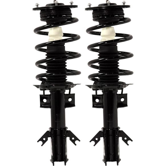 2014 Ford Fusion - Front, Driver and Passenger Side Fully Loaded Strut, FWD, Front Wheel Drive