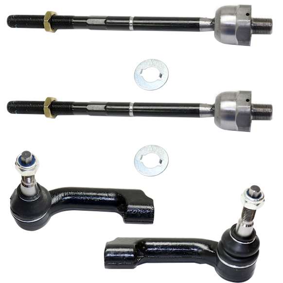 2013 Lincoln Navigator - Front, Driver and Passenger Side, Inner and Outer Tie Rod End