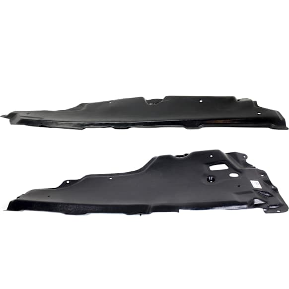Front, Driver and Passenger Side Engine Splash Shields