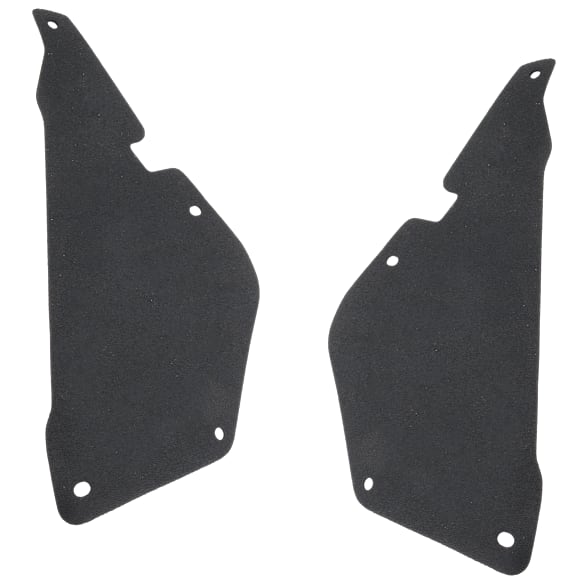 Front, Driver and Passenger Side, Outer Engine Splash Shields
