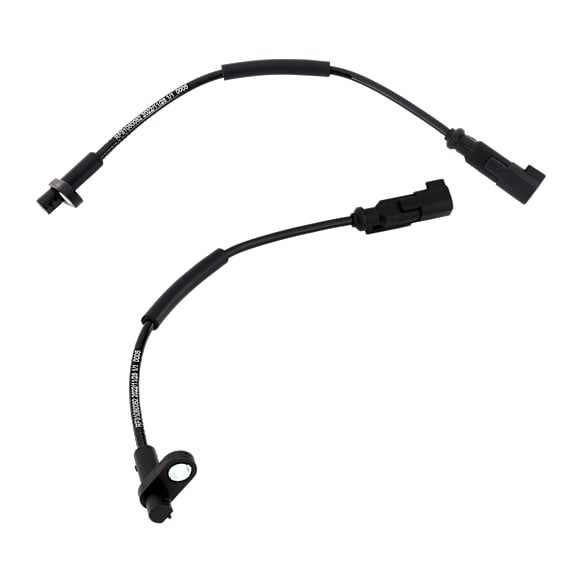 Front, Driver and Passenger Side ABS Speed Sensors, With Dual Rear Wheels