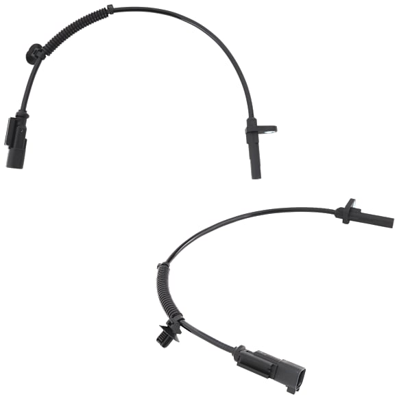 Rear, Driver and Passenger Side ABS Speed Sensors, With Single Rear Wheels