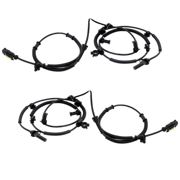 Rear, Driver and Passenger Side ABS Speed Sensors